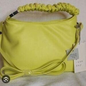 a new day Bright Yellow Shoulder Bag
